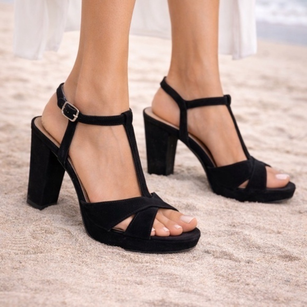 American Rag Black Patent Leather Heels